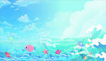 海底世界合成展板