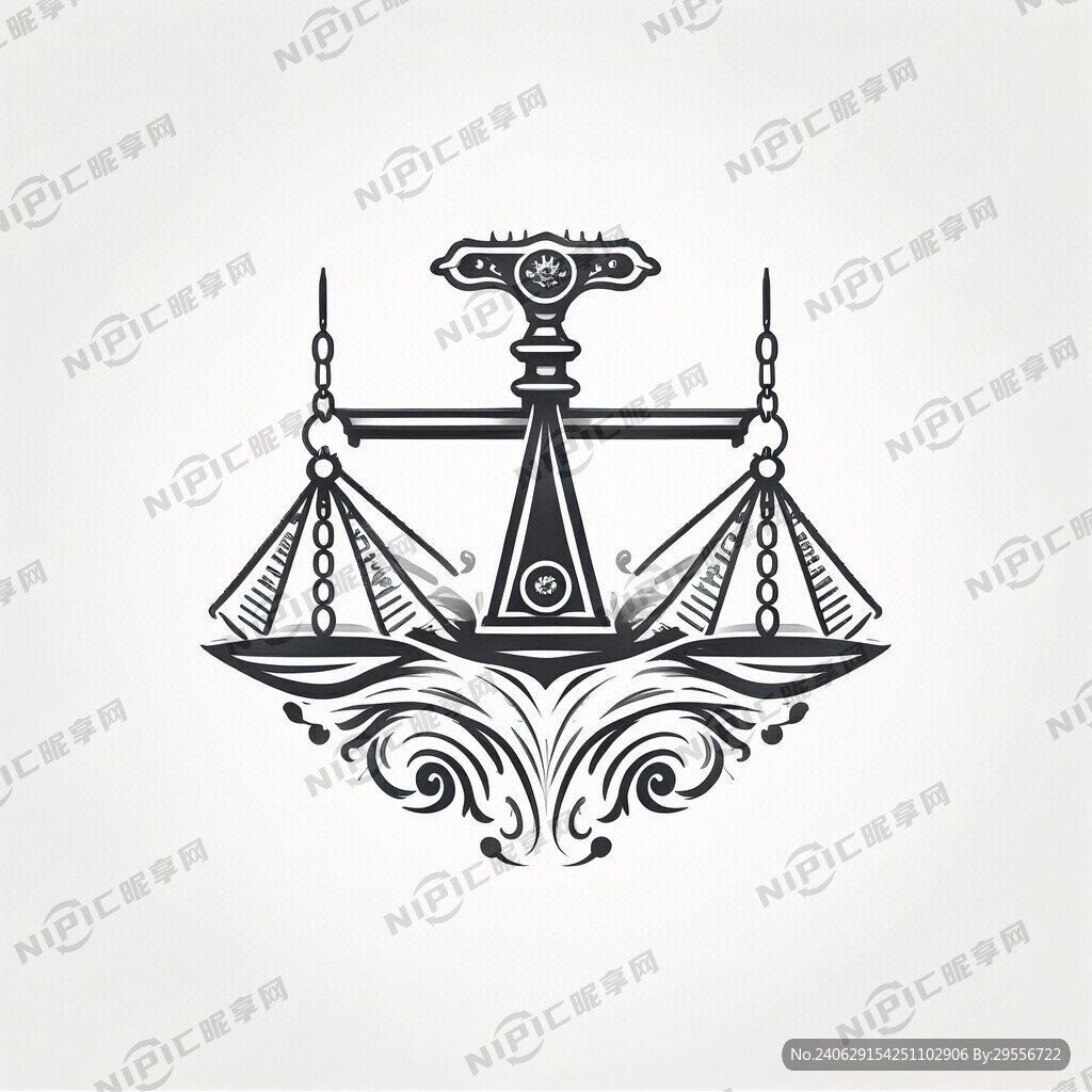 以天平、公正  公益、先锋