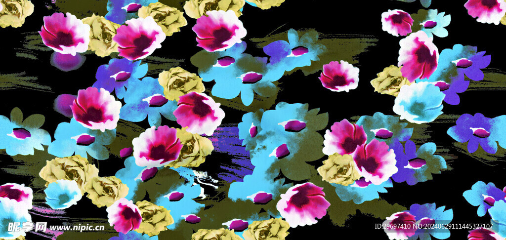 手绘花