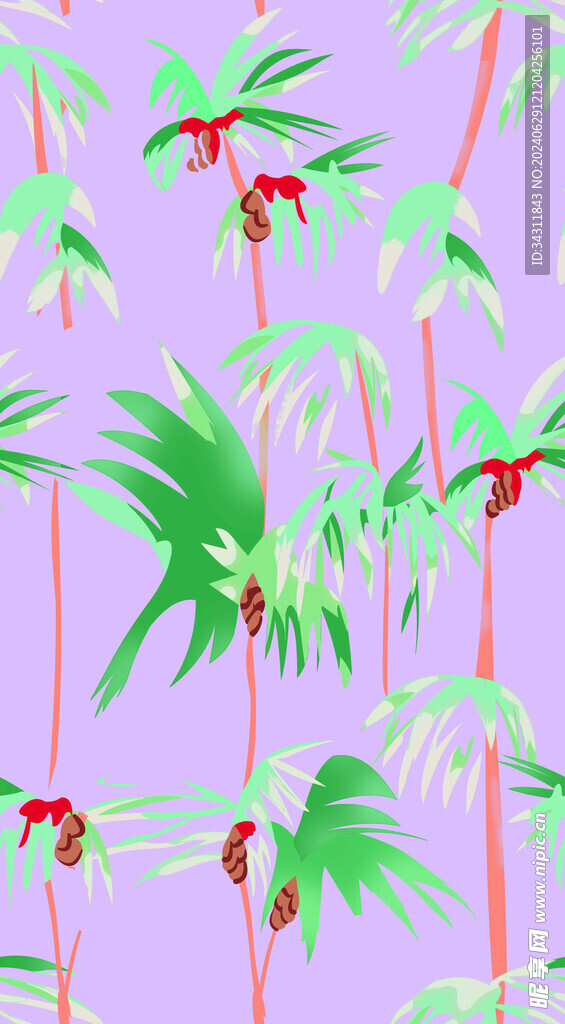 热带花