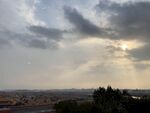 逆光天空 云 俯视故宫