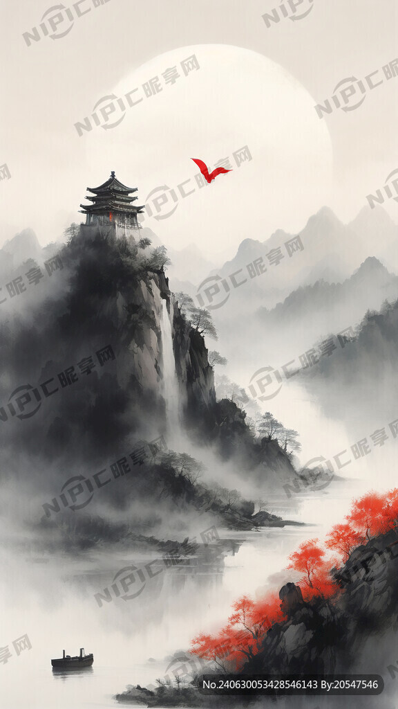 主题是鸿运当头。内容包括有山有