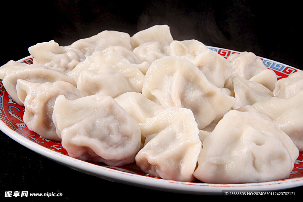 猪肉大葱水饺美食图片