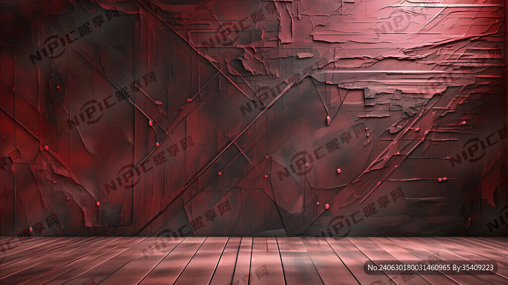 酒红色 背景墙 奢华 高端