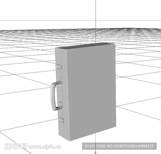 C4D模型 行李箱