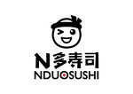 N多寿司 LOGO 标志