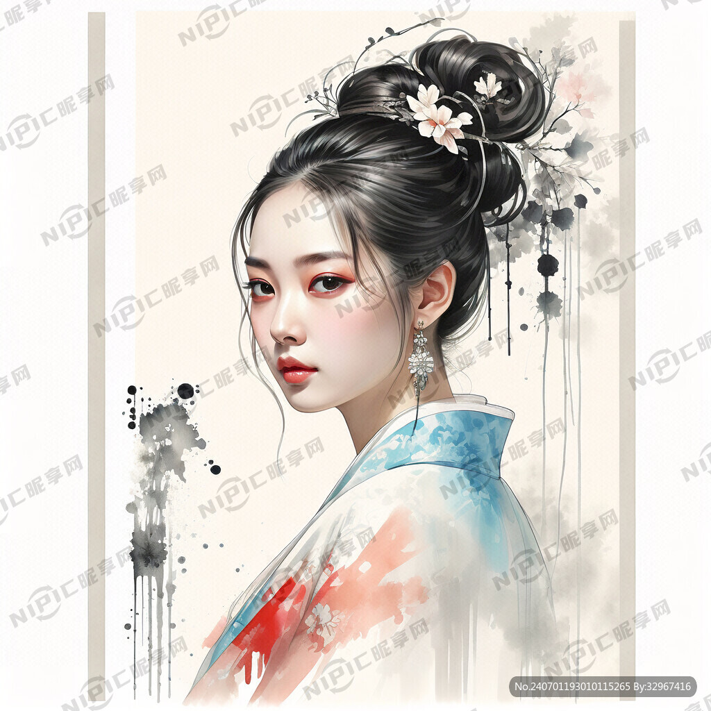 国潮美女