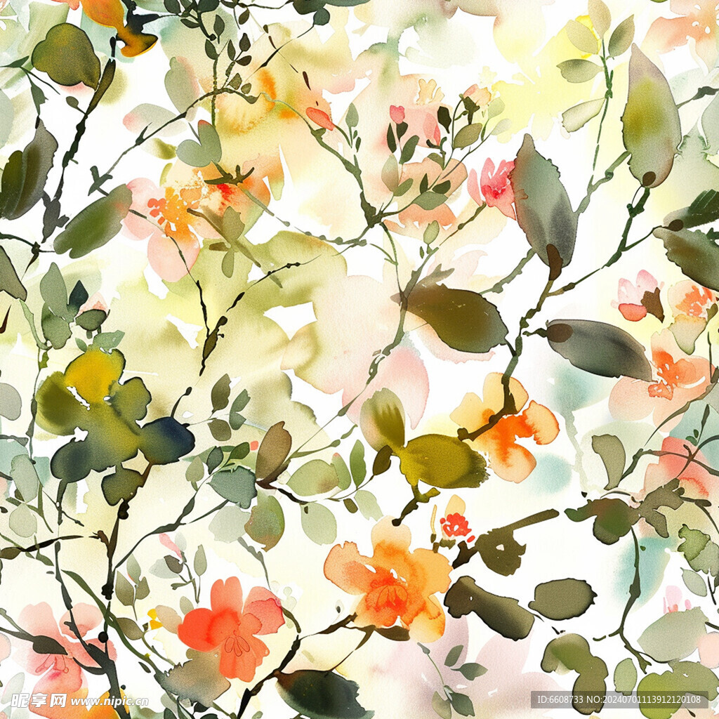鲜花花朵花草背景素材
