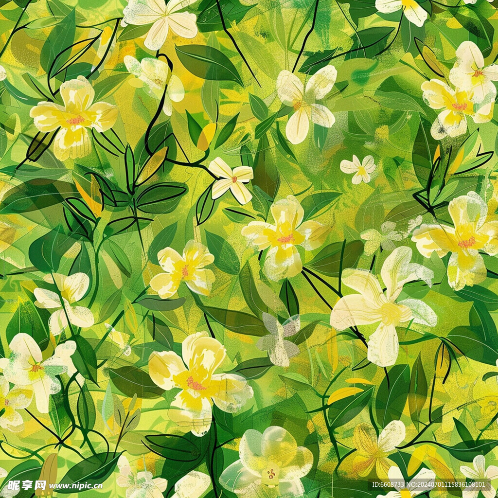 鲜花花朵花草背景素材