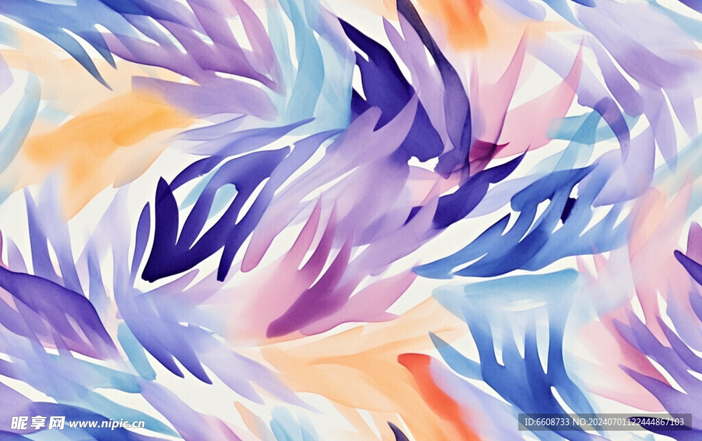水墨画背景水彩画