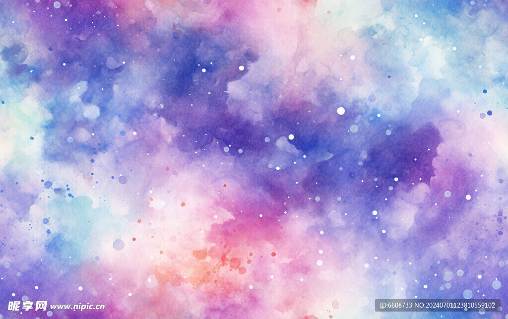 水墨画背景水彩画