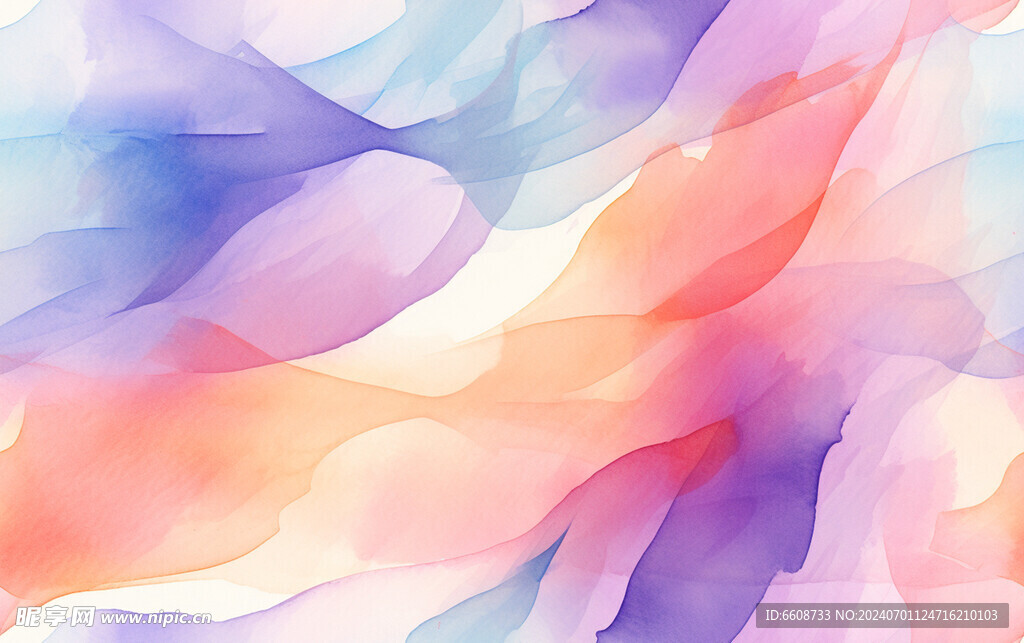 水墨画背景水彩画