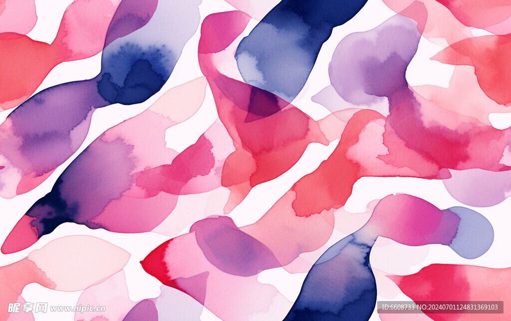 水墨画背景水彩画