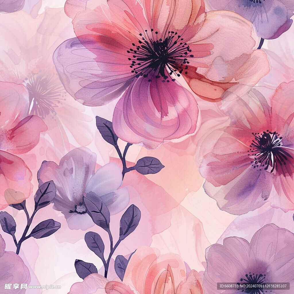 鲜花花朵背景