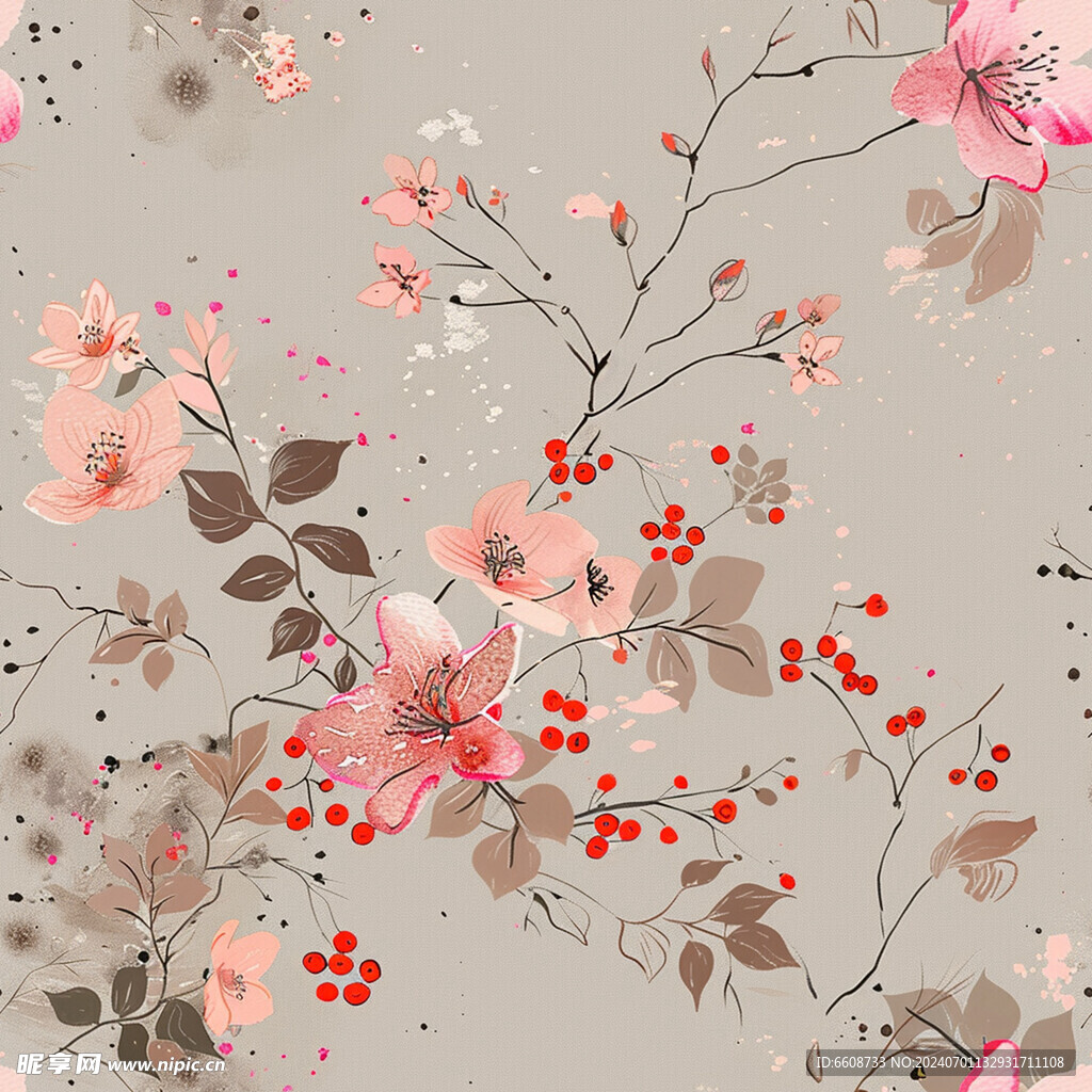 鲜花花朵背景