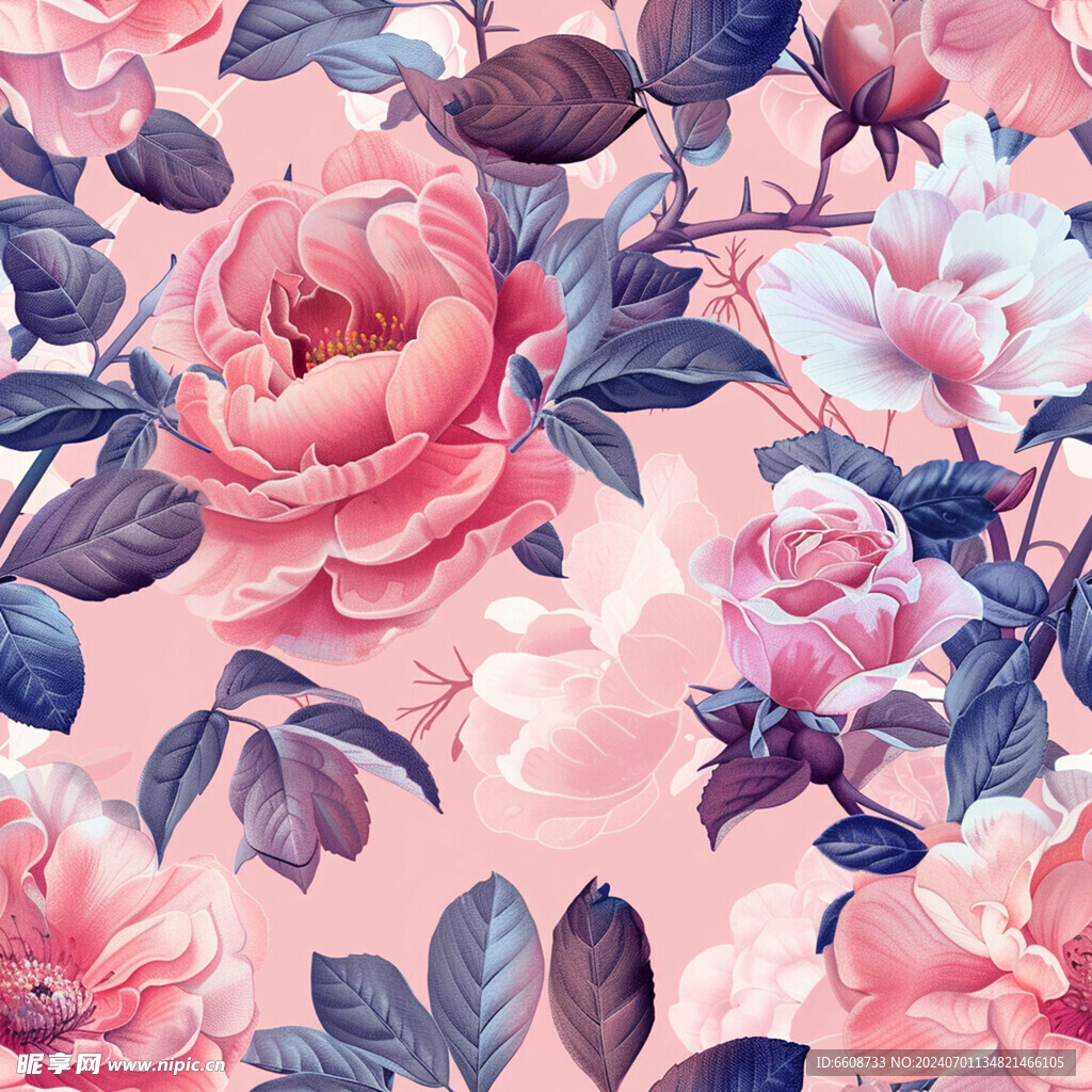 鲜花花朵背景