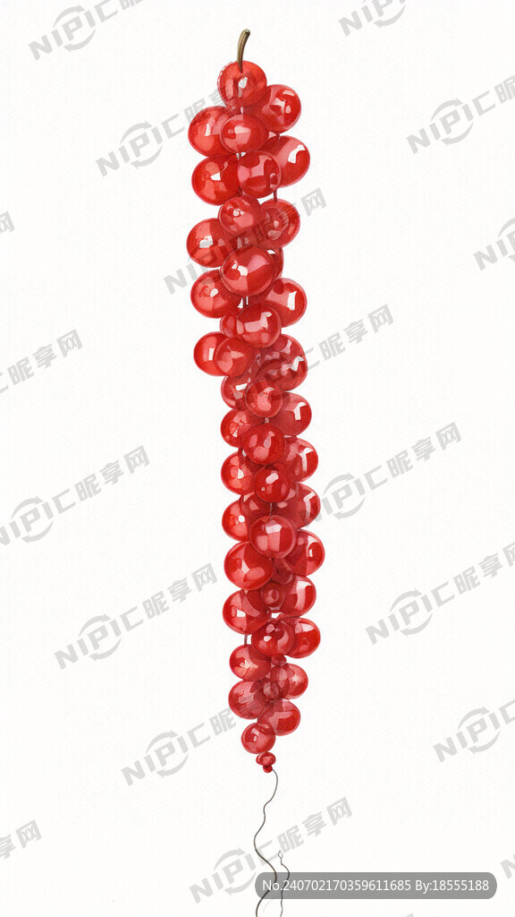 简笔画 一串红
