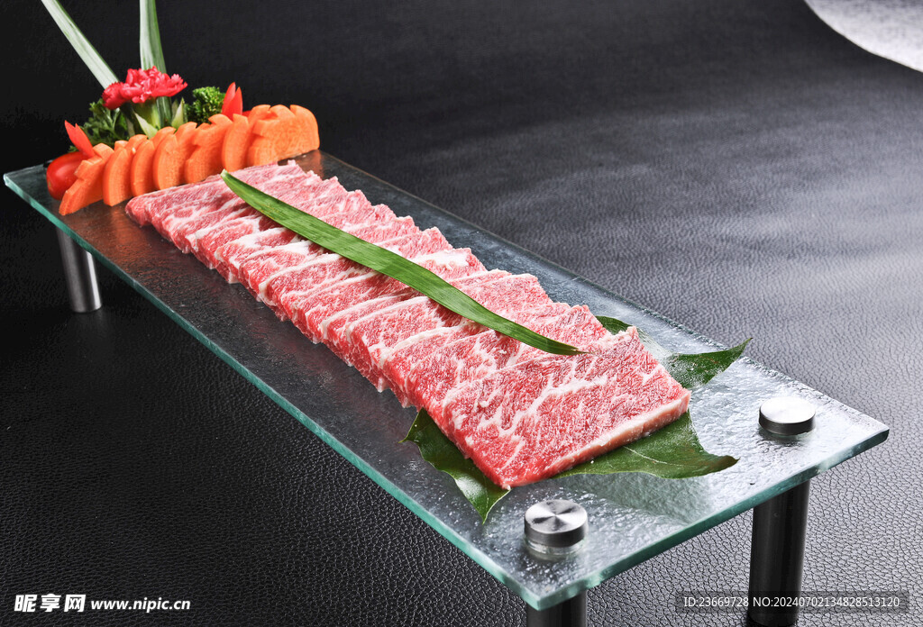 雪花牛肉