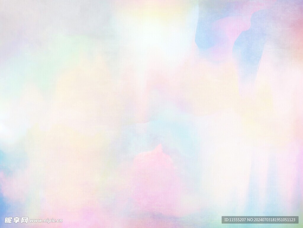 创意水彩抽象艺术画水彩晕染