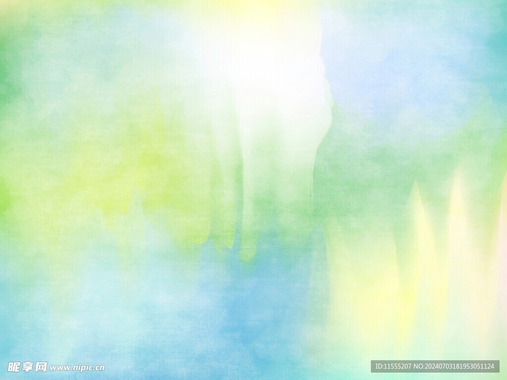 创意水彩抽象艺术画水彩晕染