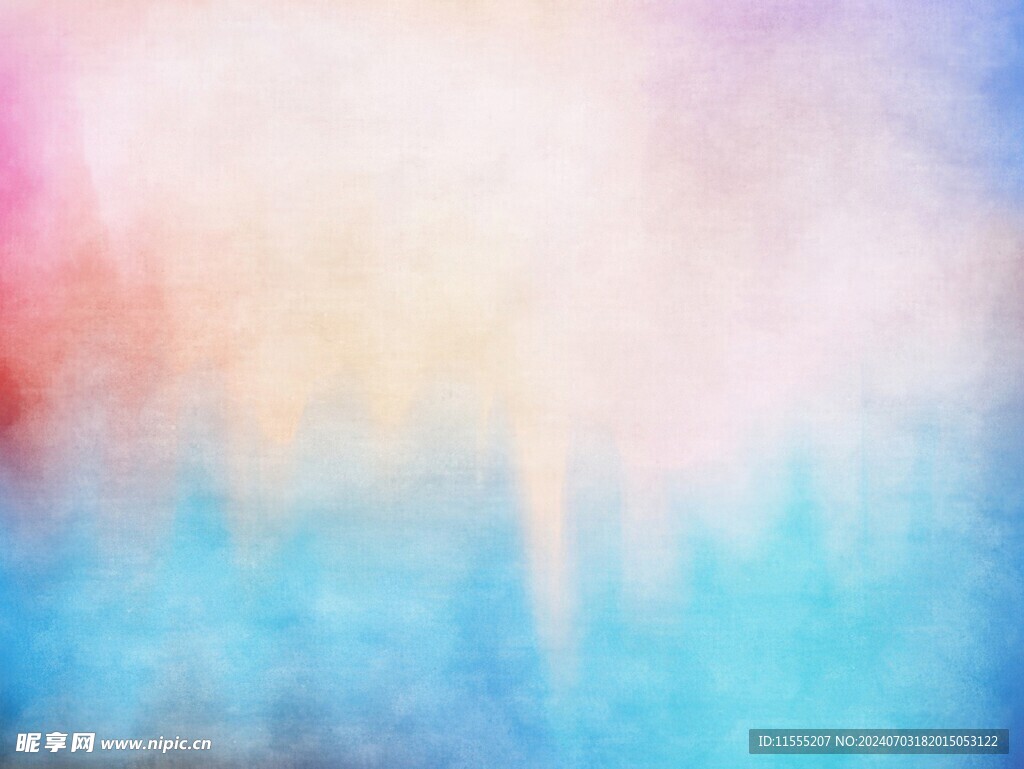 创意水彩抽象艺术画水彩晕染
