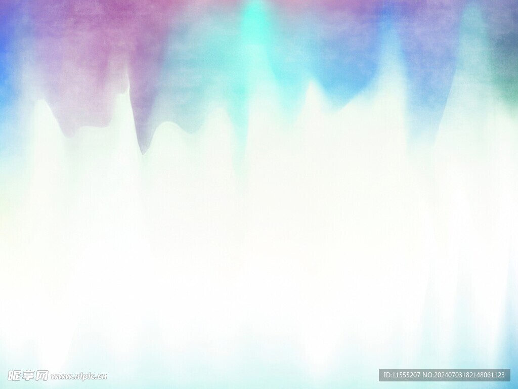 创意水彩抽象艺术画水彩晕染