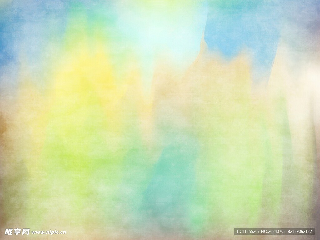 创意水彩抽象艺术画水彩晕染