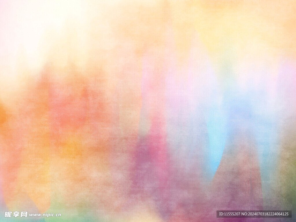 创意水彩抽象艺术画水彩晕染