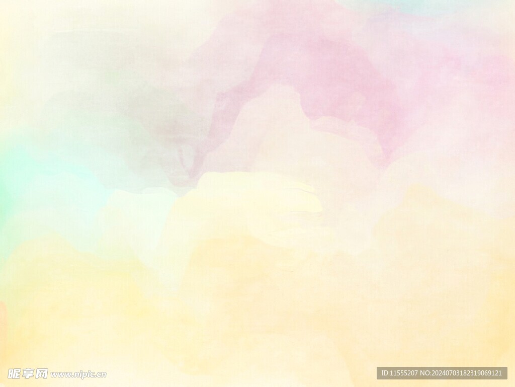 创意水彩抽象艺术画水彩晕染