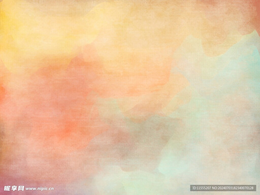 创意水彩抽象艺术画水彩晕染