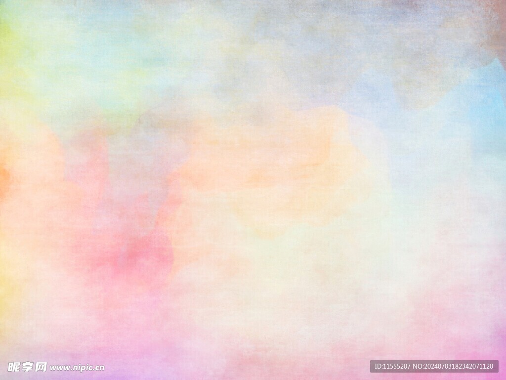 创意水彩抽象艺术画水彩晕染