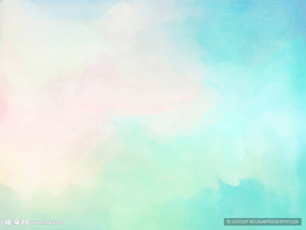 创意水彩抽象艺术画水彩晕染
