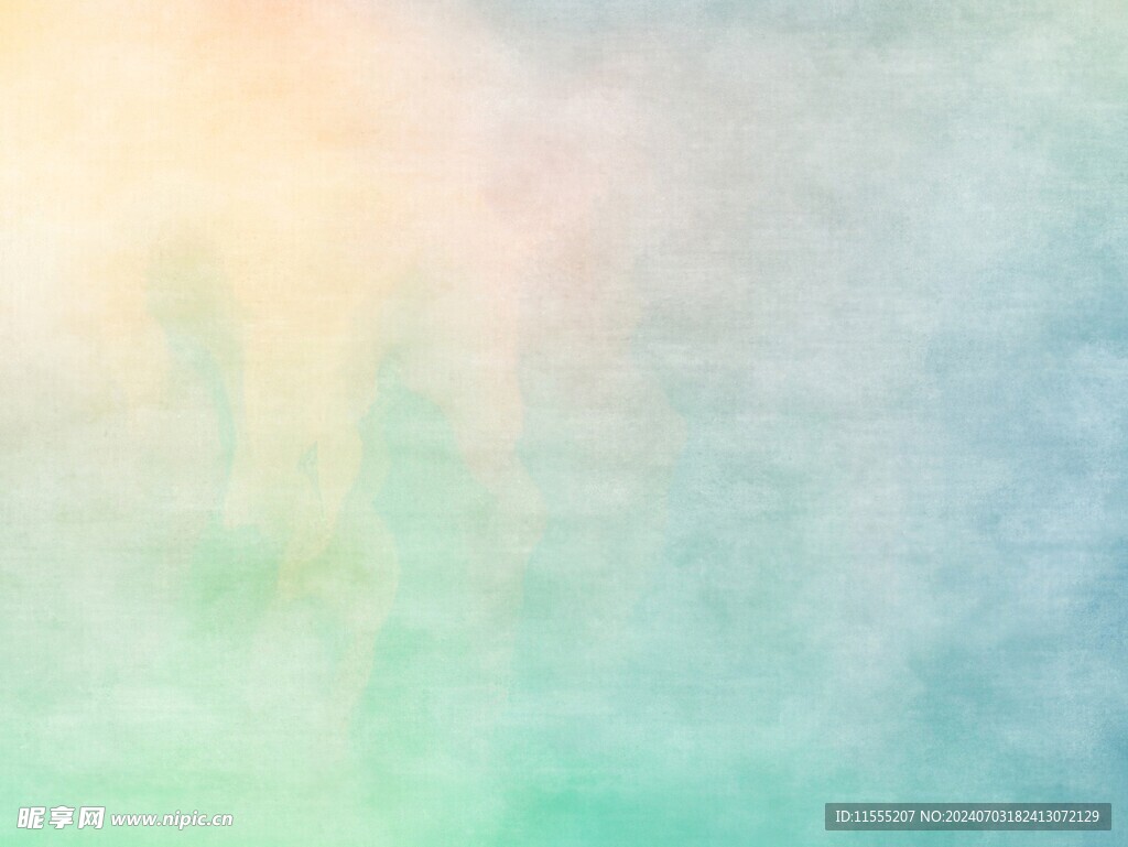 创意水彩抽象艺术画水彩晕染