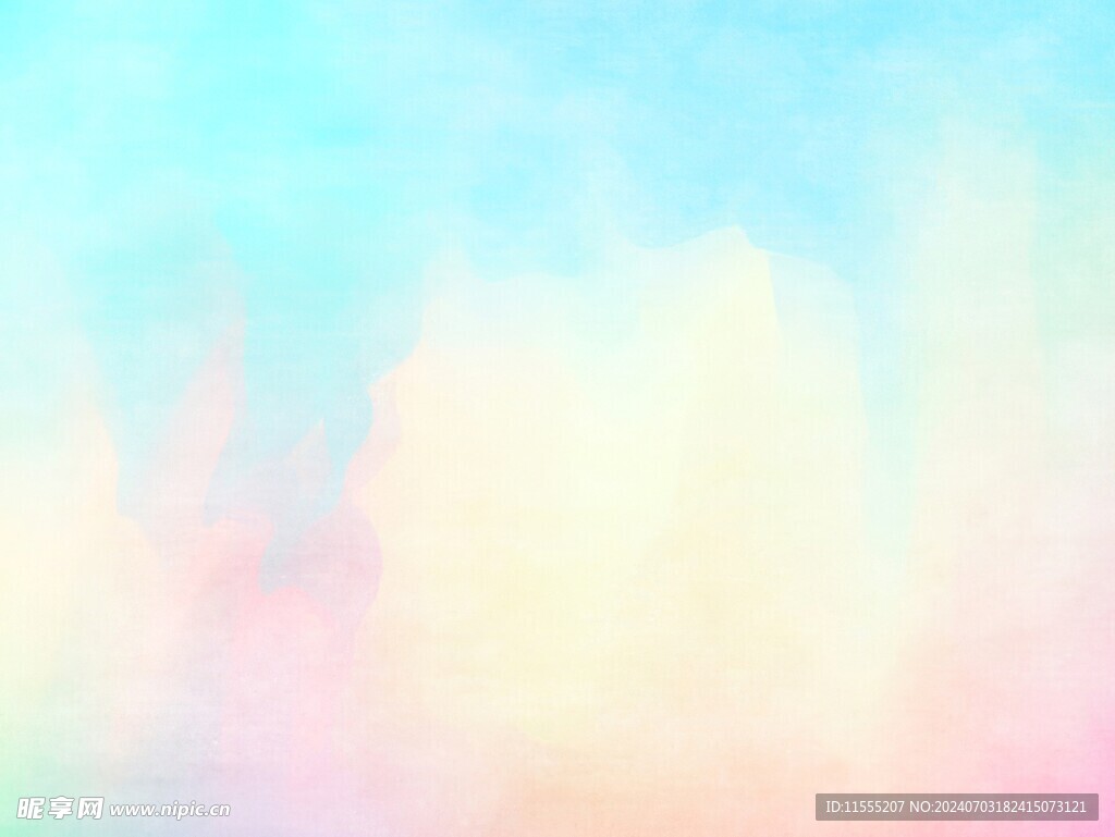 创意水彩抽象艺术画水彩晕染
