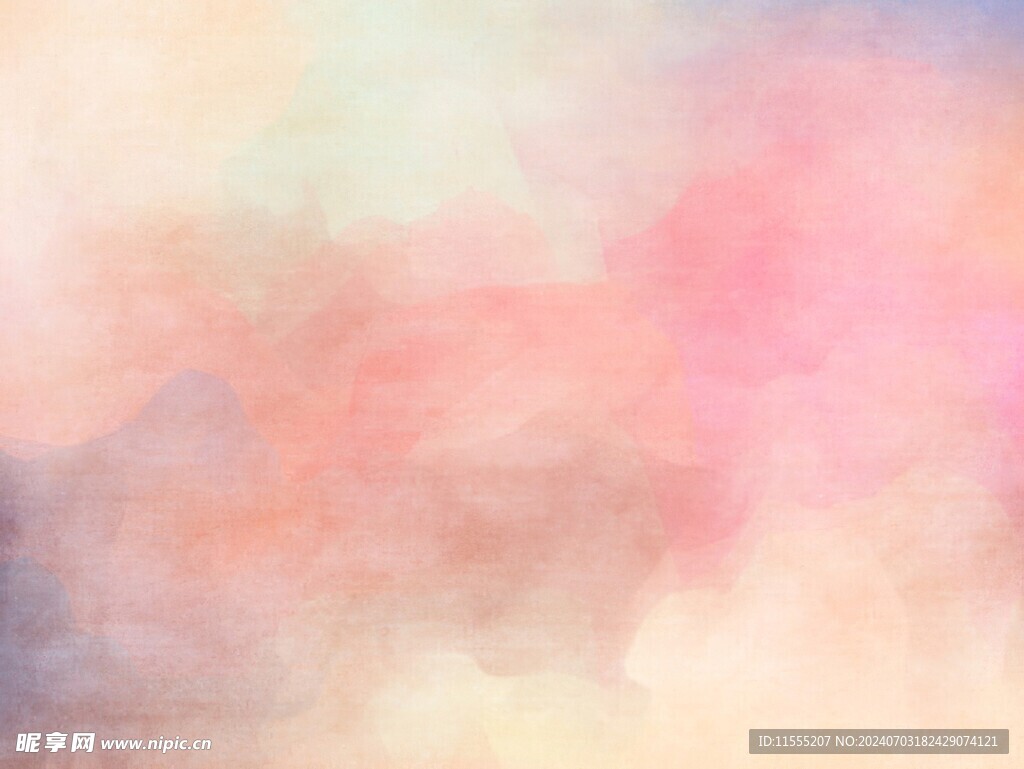 创意水彩抽象艺术画水彩晕染