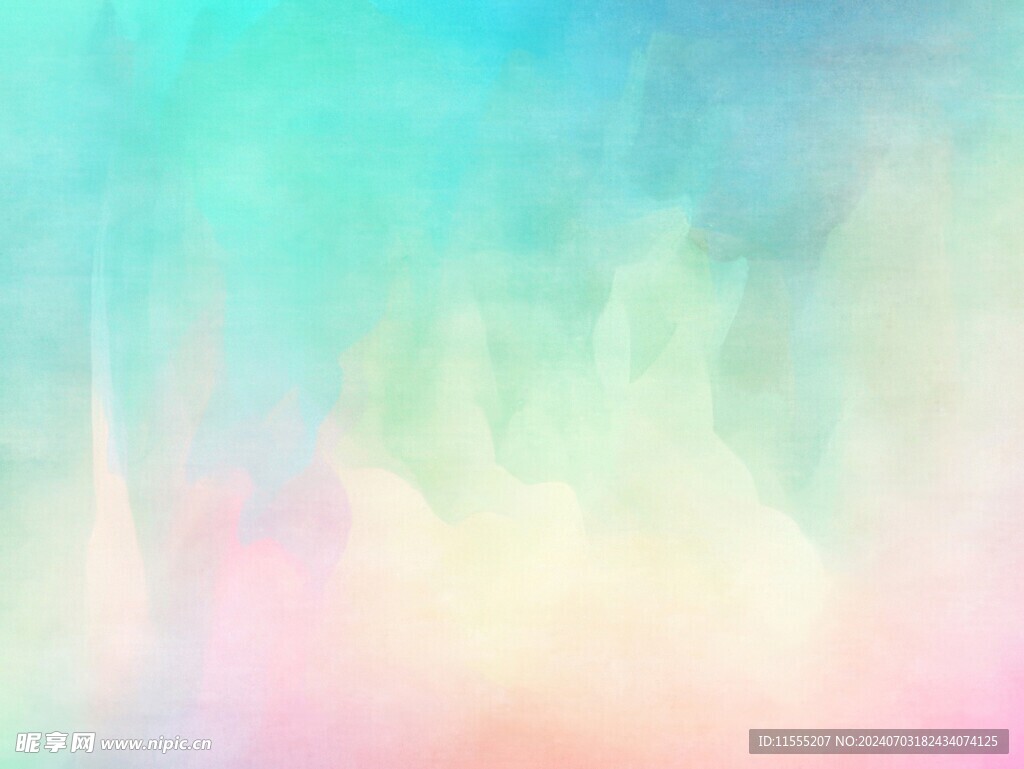 创意水彩抽象艺术画水彩晕染