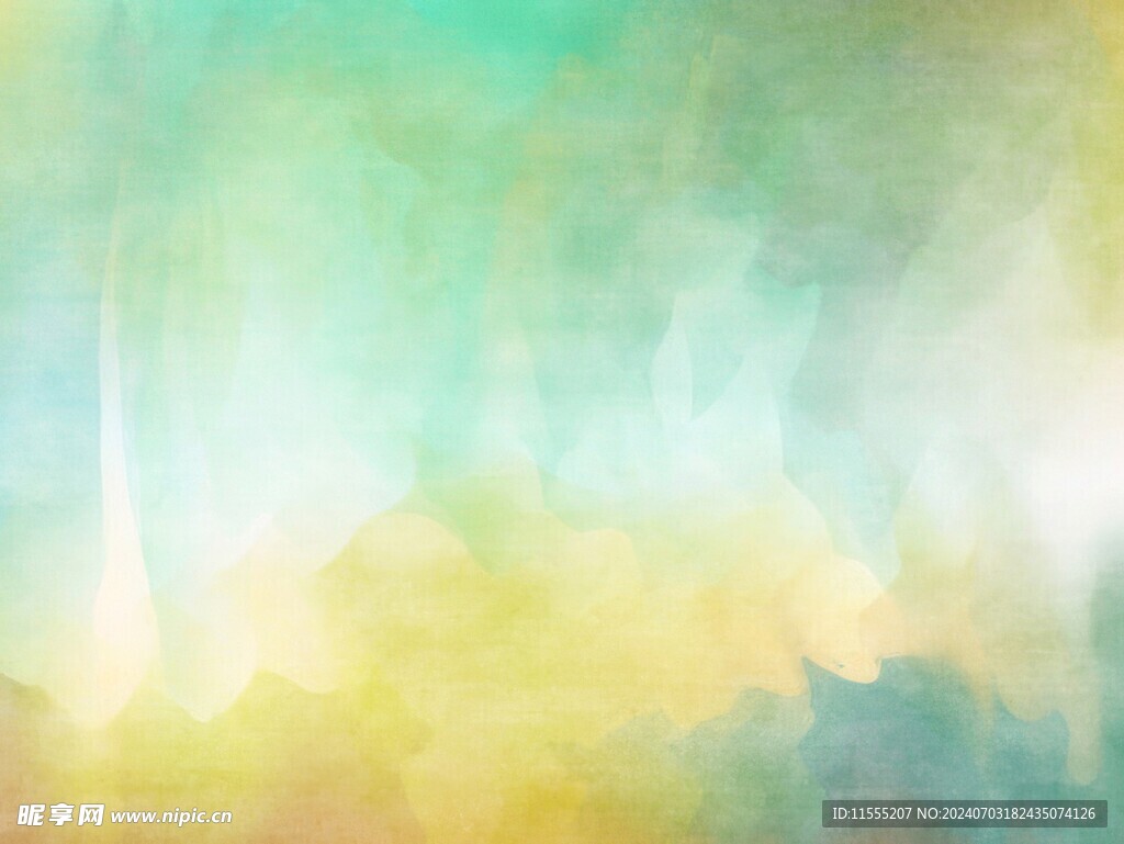 创意水彩抽象艺术画水彩晕染