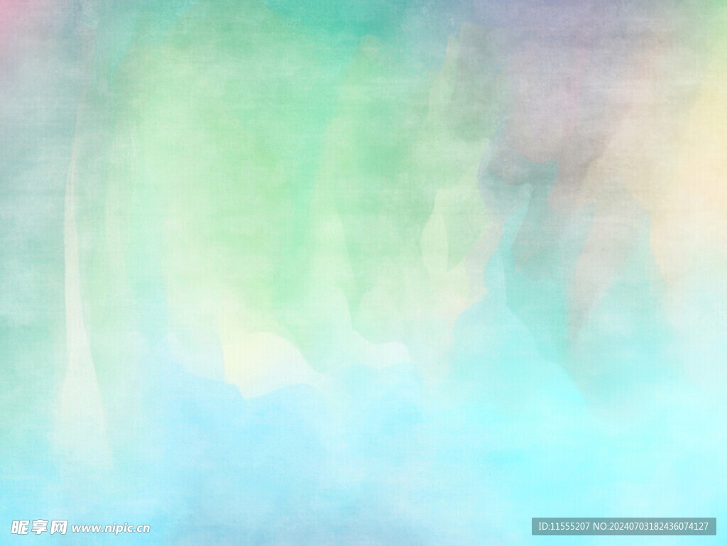 创意水彩抽象艺术画水彩晕染