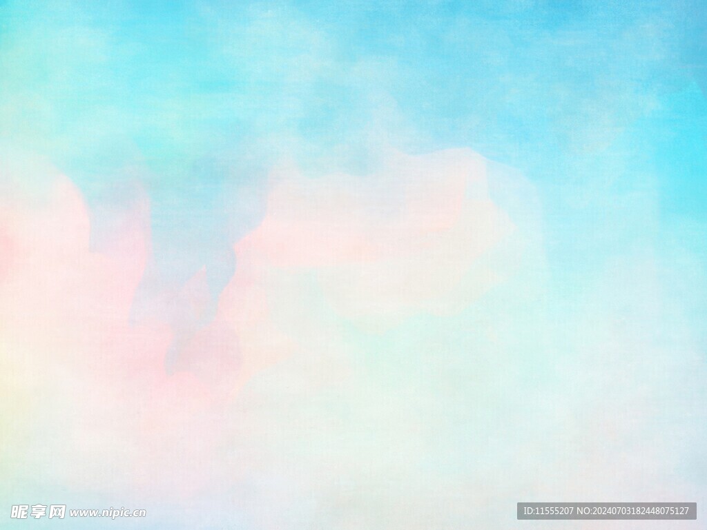 创意水彩抽象艺术画水彩晕染