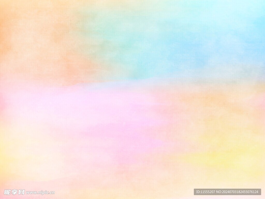 创意水彩抽象艺术画水彩晕染