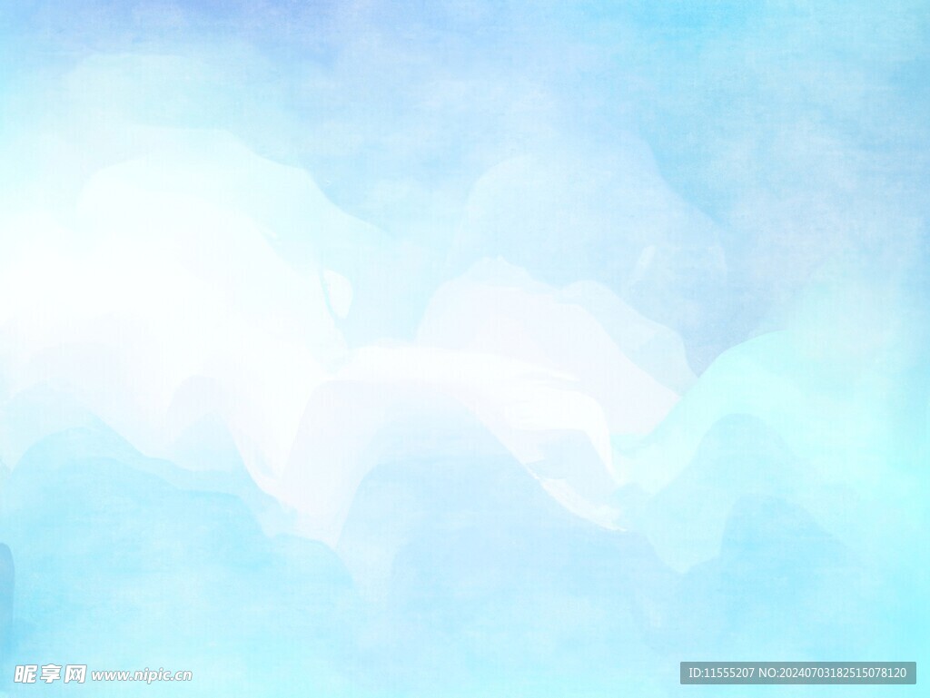 创意水彩抽象艺术画水彩晕染