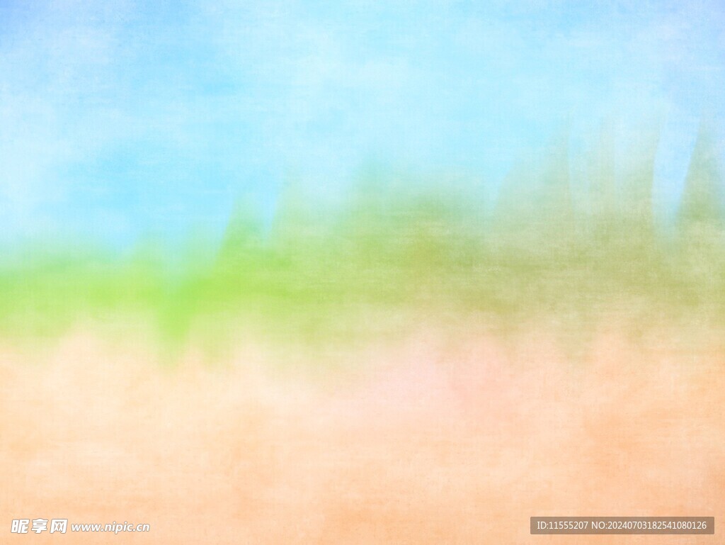 创意水彩抽象艺术画水彩晕染
