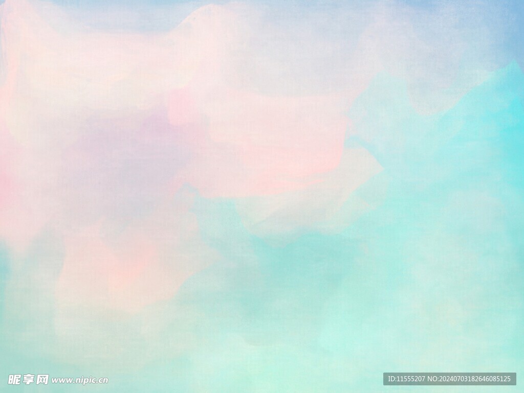 创意水彩抽象艺术画水彩晕染