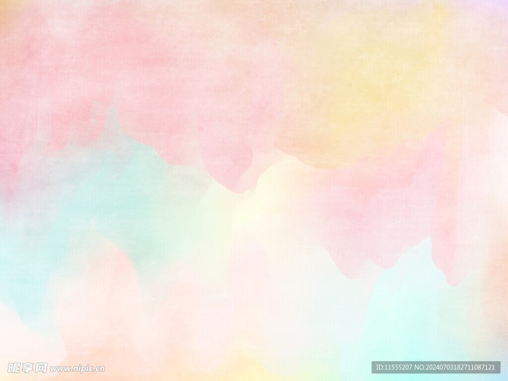 创意水彩抽象艺术画水彩晕染