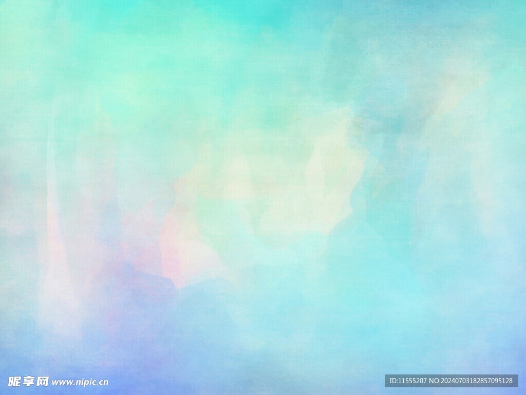 创意水彩抽象艺术画水彩晕染