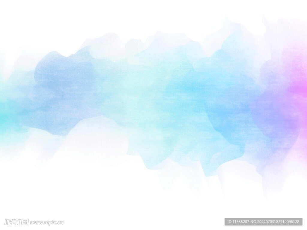 创意水彩抽象艺术画水彩晕染