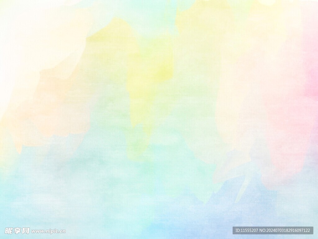 创意水彩抽象艺术画水彩晕染