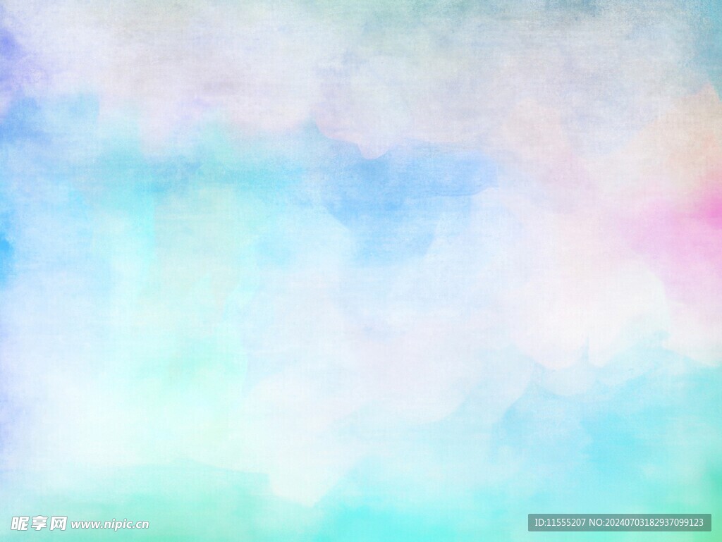 创意水彩抽象艺术画水彩晕染