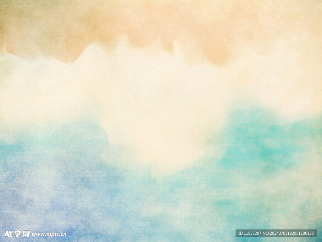 创意水彩抽象艺术画水彩晕染
