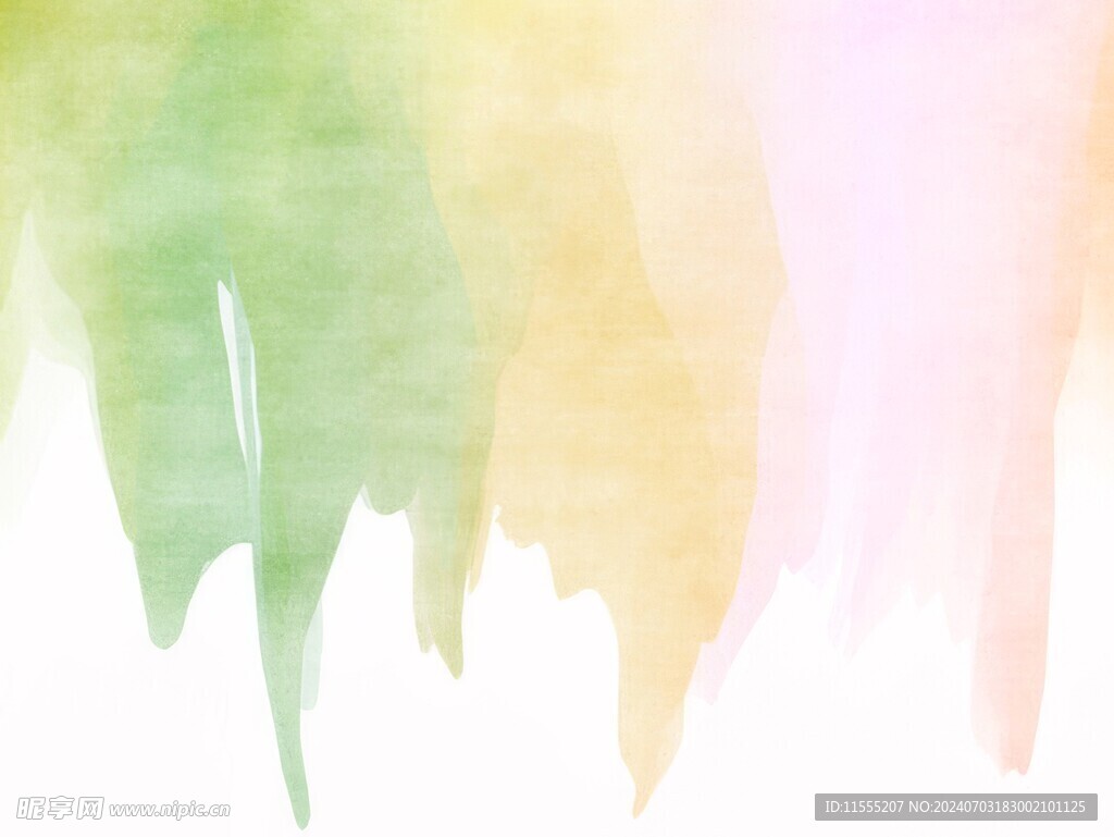创意水彩抽象艺术画水彩晕染